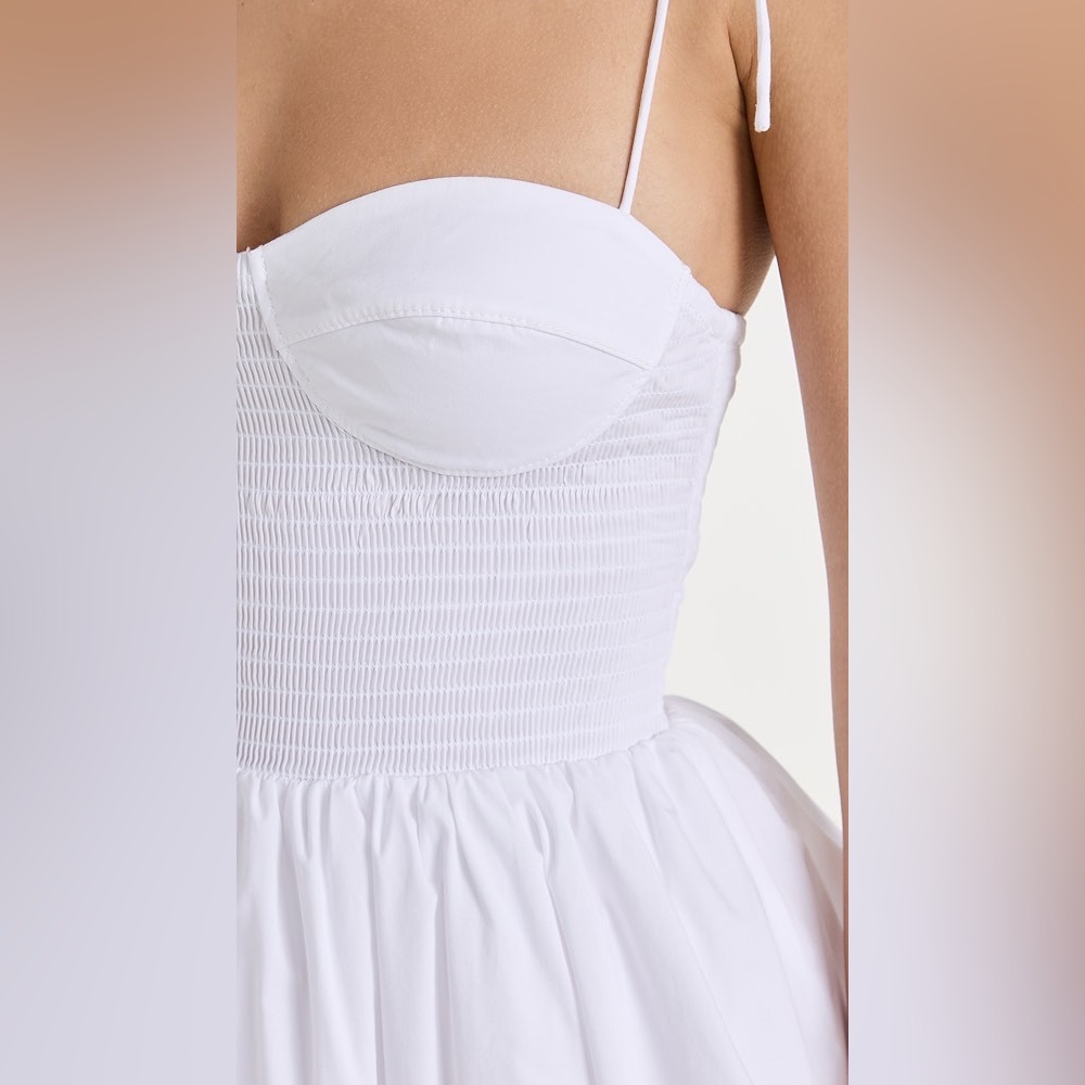 STAUD White Mini Dress - Picture 3 of 4